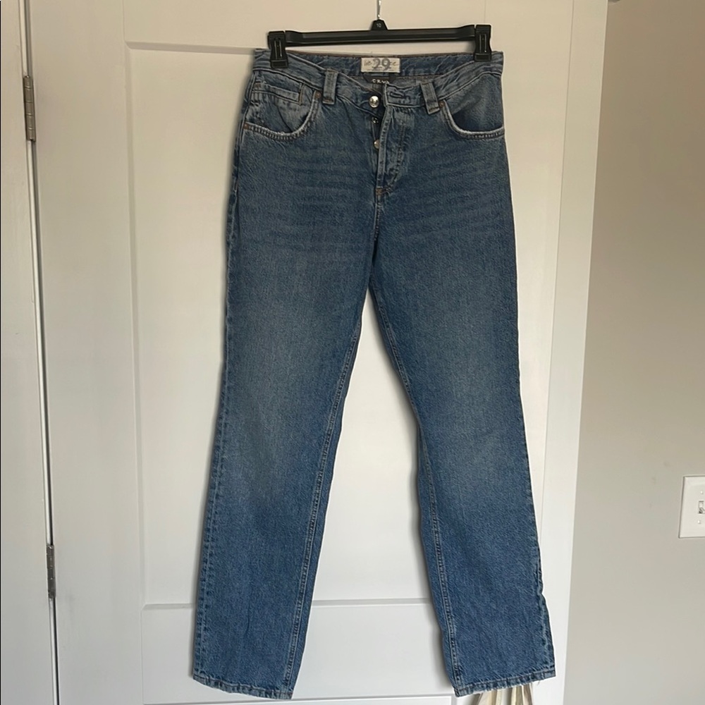Free People Classic Denim Jeans “We the Free” size 29
